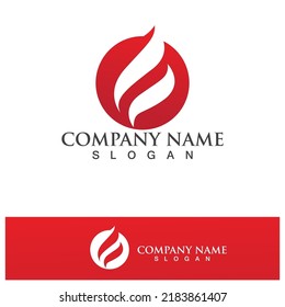 Fire Logo Template  Flame Clipart  Symbol  Icon Vector 