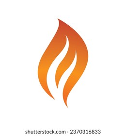 Fire Logo Template  Flame Clipart  Symbol  Icon Vector 