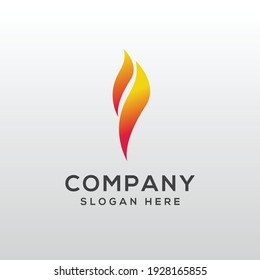fire logo. A unique, exclusive, elegant, professional, clean, simple, modern logo. Suitable for your business, company, etc.
