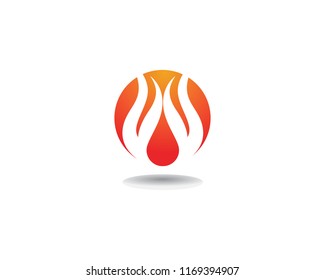 Fire logo vector