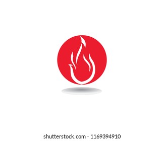 Fire logo vector