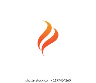 Fire logo vector 