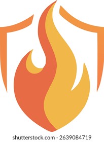 Fire logo vector art, icons, and graphics