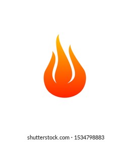 Fire Logo Design Element Stock Vector (Royalty Free) 588895601