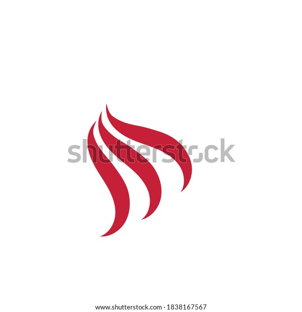 Fire logo vector\
illustration design\
template