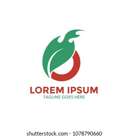 fire logo. vector illustration. icon