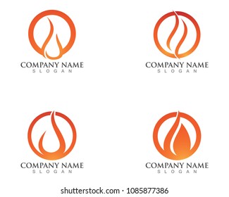 Fire logos icons