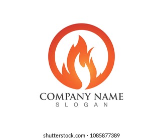 Fire logos icons