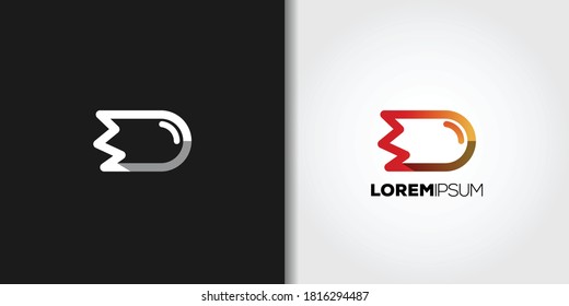 fire meteor logo set template vector