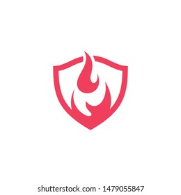 Fire Metric Logo vector Design
