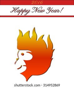 fire monkey symbol 2016.