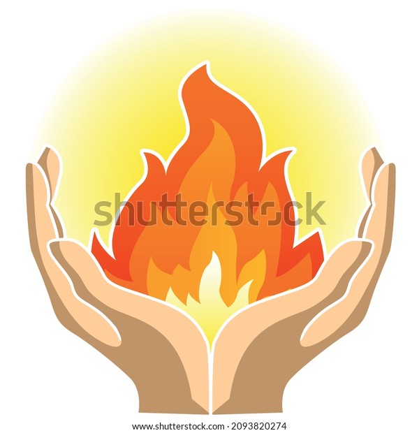 Fire - Natural Phenomenon, Combustion,\
prayer, Concepts,\
illustration