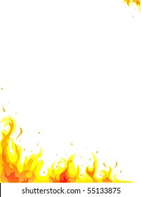 Fire on a card