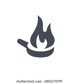 Feuerlöschsymbol einzeln auf schwarz-weißem Vektorgrafik