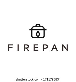 logotipo de tambores contra incendios iconos vectores