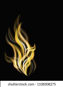 Fire pattern background