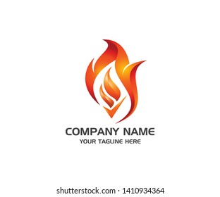 Fire Phoenix 3D Logo Template