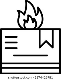 Fire Pixel Perfect Detail Icon