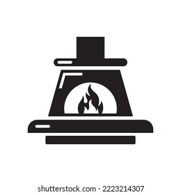 fire place inside icon , interior icon