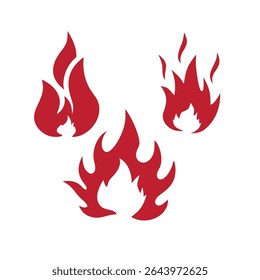  Una Ilustración vectorial de chimenea.