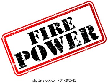 Fire Power Stamp Badge