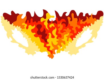 The fire is red in different kinds