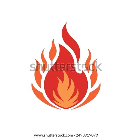 Fire red, flames icon, flames, bonfire, fire logo design vector illustration, Creative Flames Fireball Collection Logo Vector Icons Symbol Design Illustration