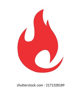  Fire red logo Icon Logo Design Element sign vector illustration creative design symbol