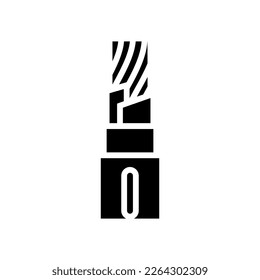 fire resistant cable wire glyph icon vector. fire resistant cable wire sign. isolated symbol illustration