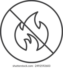 Fire Retardant Vector Icon Illustration