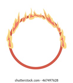 Fire Ring Vector Icon