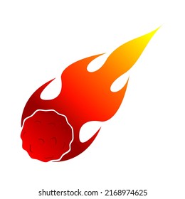 Fire rock illustration vector design