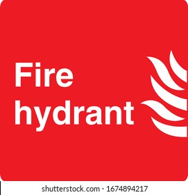 Fire safety hydrant vector image