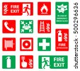 fire safety signs