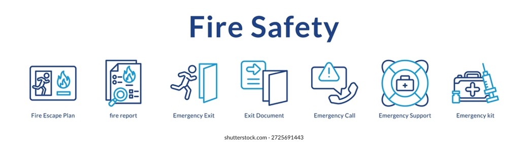Soluciones de seguridad contra incendios con Planes de evacuación Salidas de emergencia Taladros contra incendios y preparación integral para emergencias
