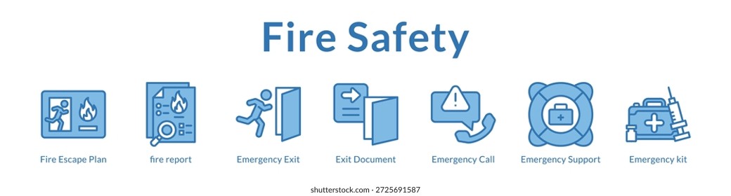 Soluciones de seguridad contra incendios con Planes de evacuación Salidas de emergencia Taladros contra incendios y preparación integral para emergencias