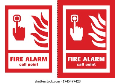 Fire Safety Symbol Sign, Vector Illustration, Label .EPS 10.