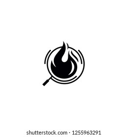 fire searching logo