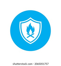 fire security icon , protection icon