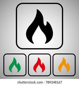 fire set icons