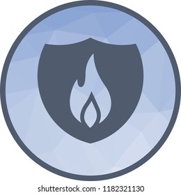 Fire Shield Icon