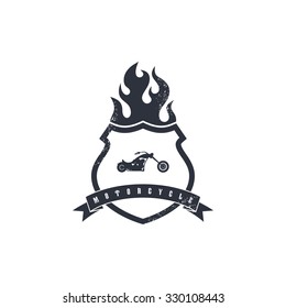 fire shield motorcycle art