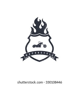 fire shield motorcycle art