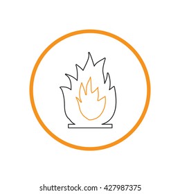 fire sign.