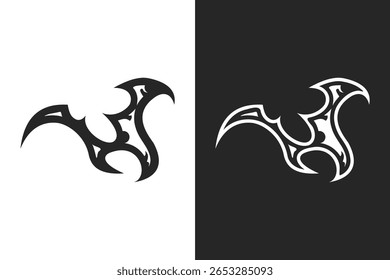 design de vetor de silhueta de fogo. Design de fogo em fundo branco e preto