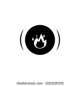 fire siren icon. Element of firefighter shop for advertising signs, mobile concept and web apps. Icon for website design and development, app development. Premium icon on white background