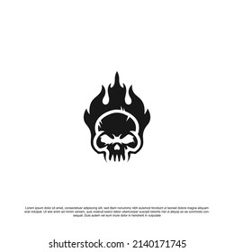 698 Racing skull on fire Images, Stock Photos & Vectors | Shutterstock