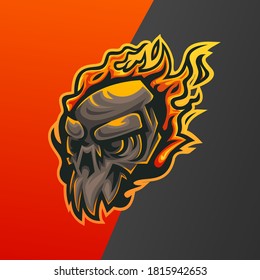 Death Reaper Mascot Esport Gaming Logo Stock Vector (Royalty Free ...