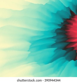 The Fire With Smoke. Abstract background. Modern pattern. Vector Illustration For Your Design. 