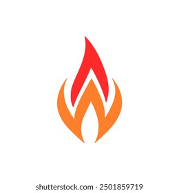 fire spark modern logo vector illustration template design